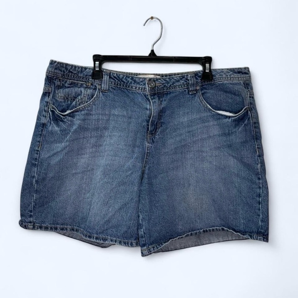 Route 66 Women’s Jean Shorts - Blue Denim